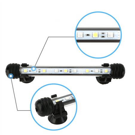 15 LED veekindel valgustus akvaariumidele 29 cm