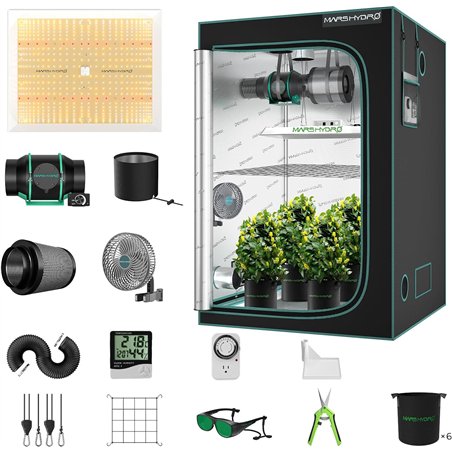 Täielik komplekt Mars Hydro Grow set TSW2000