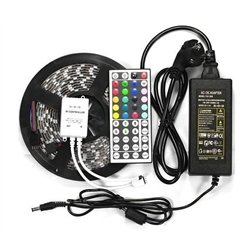 Komplektne 5m LED riba RGB 5050