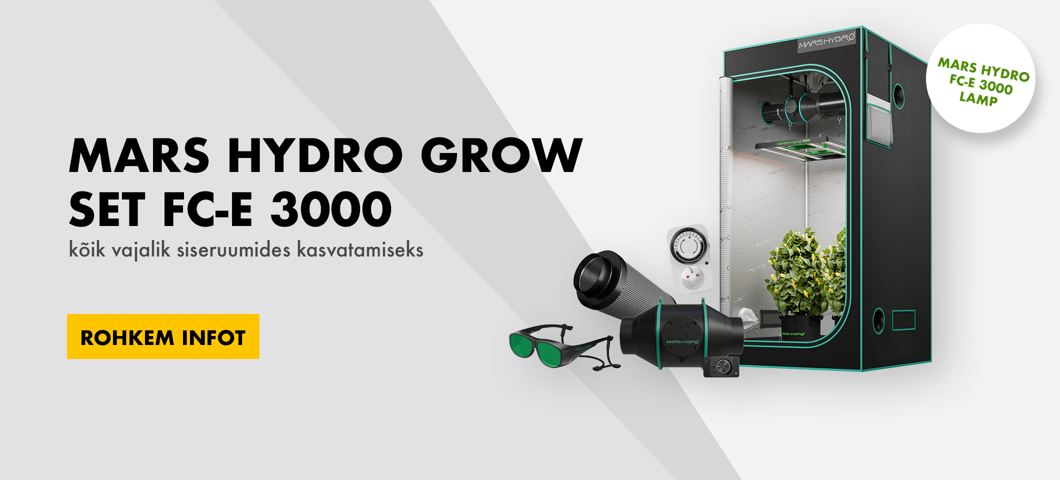 Mars Hydro Kasvatuskomplekt FC-E 3000